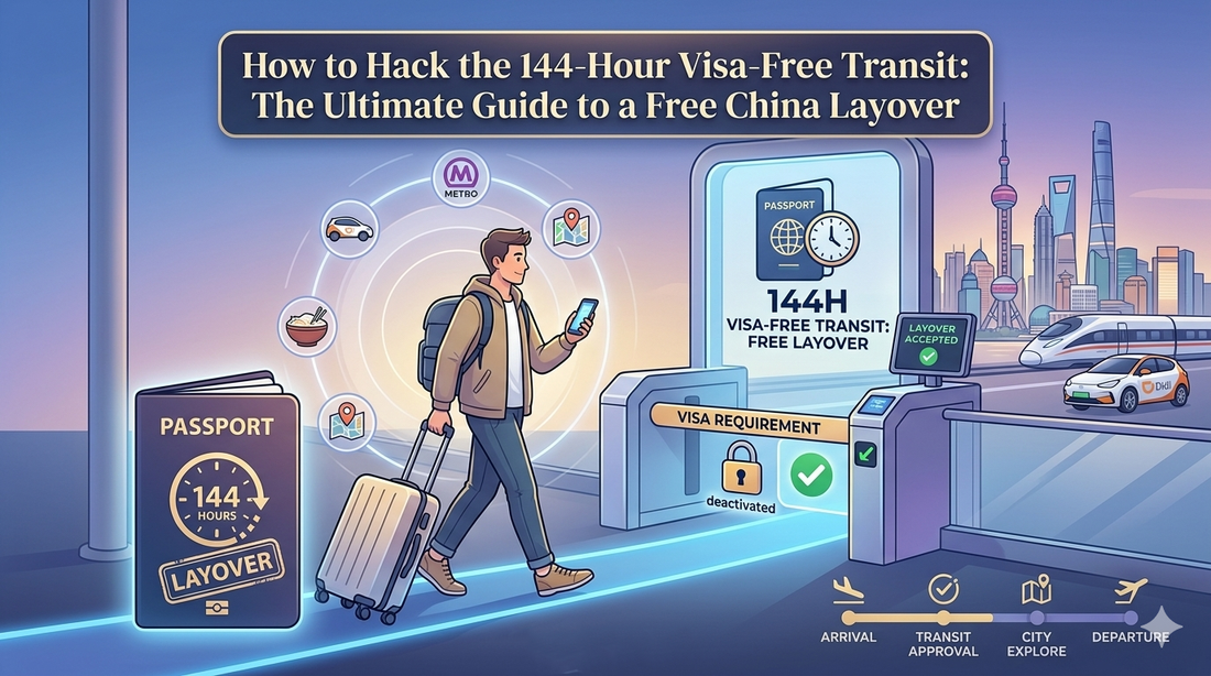 How to Hack the 144-Hour Visa-Free Transit: The Ultimate Guide to a Free China Layover