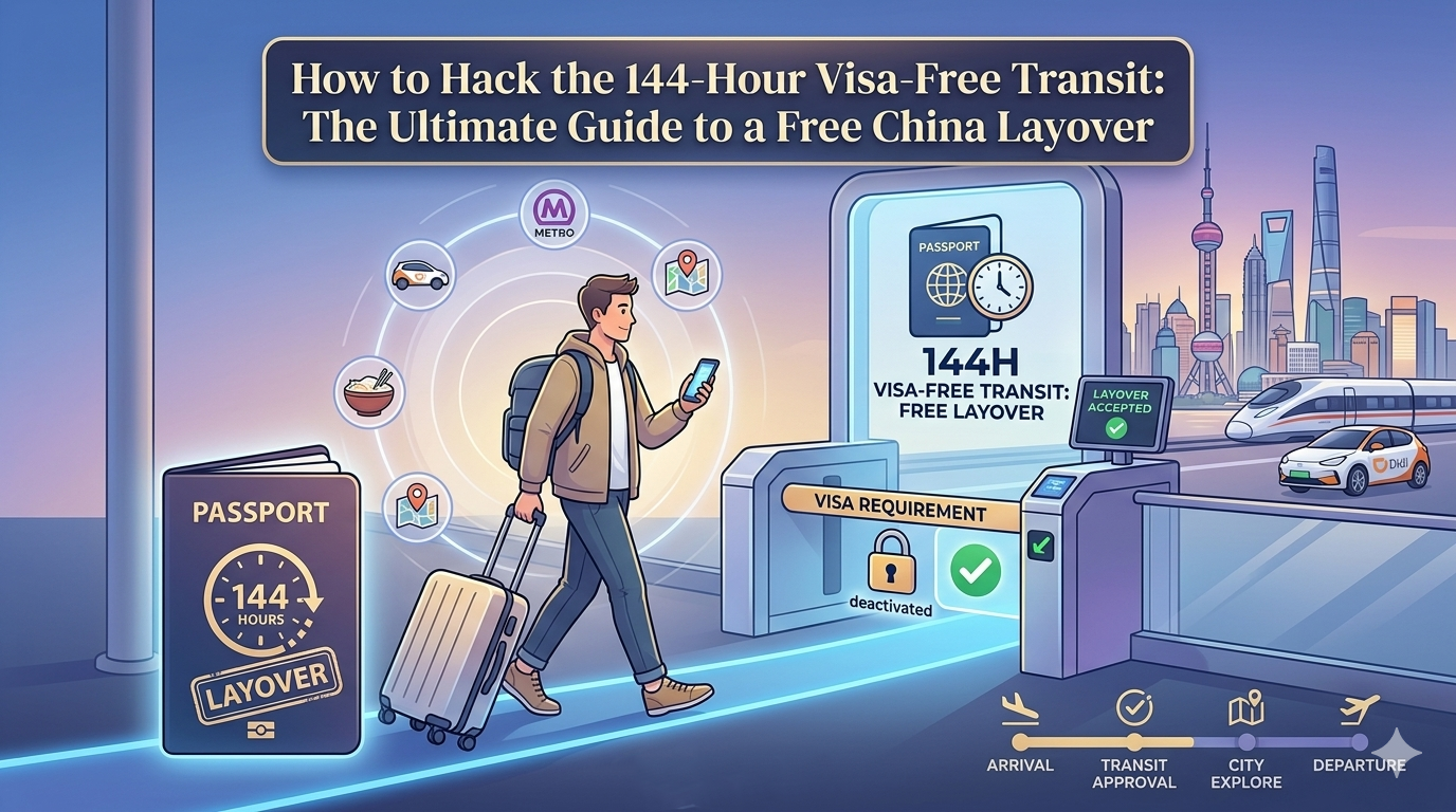 How to Hack the 144-Hour Visa-Free Transit: The Ultimate Guide to a Free China Layover