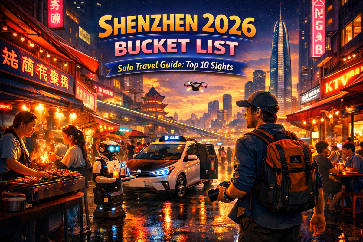 Shenzhen 2026 Bucket List Solo Travel Guide: Top 10 Sights
