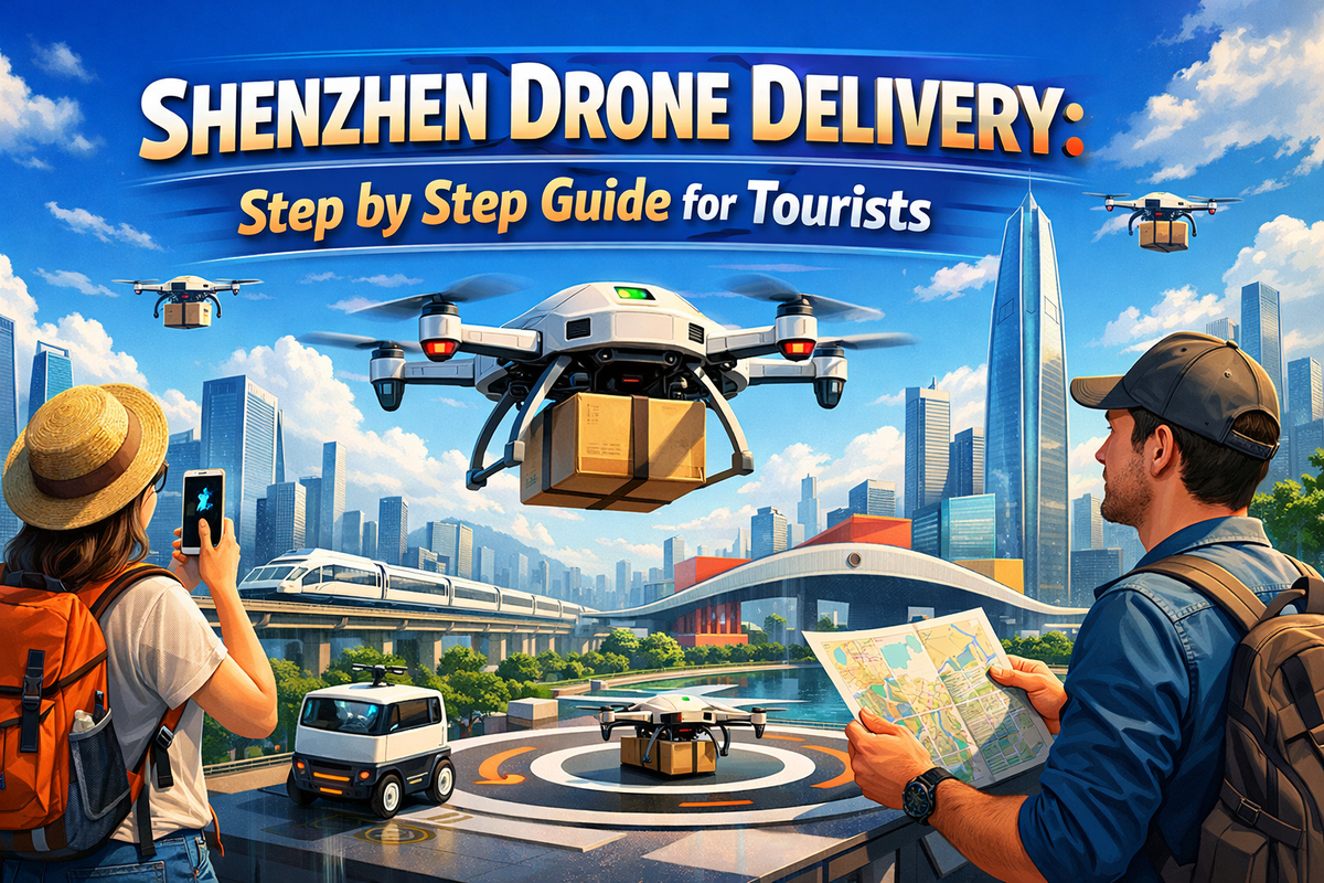 Shenzhen Drone Delivery: Step by Step Guide for Tourists