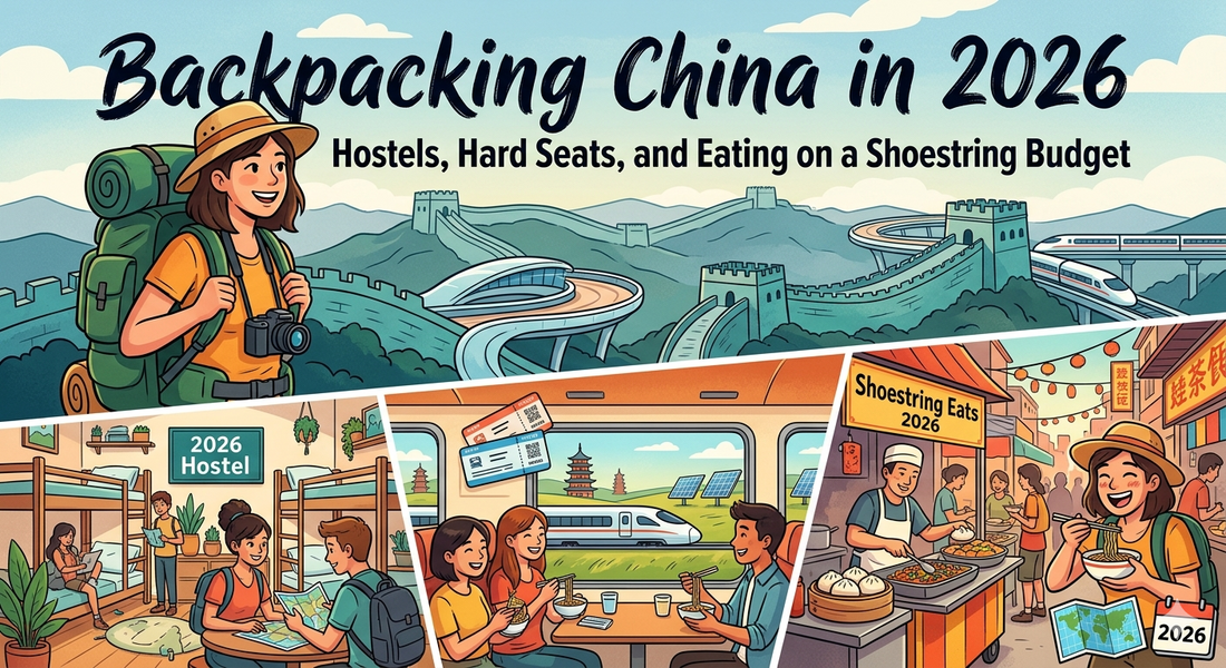 Backpacking China in 2026: Hostels, Hard Seats, and Eating on a Shoestring Budget