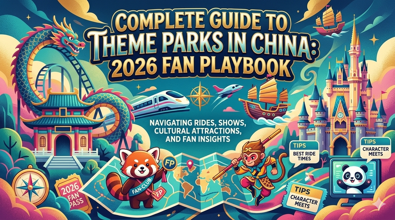 Complete Guide to Theme Parks in China: 2026 Fan Playbook