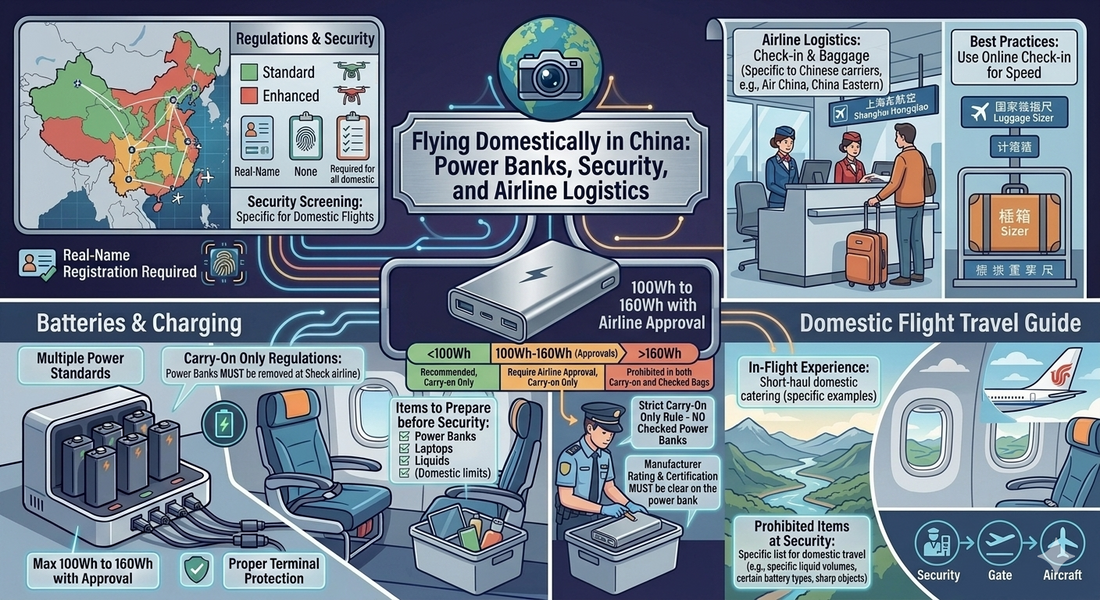 Flying Domestically in China: Power Banks, Security, and Airline Logistics