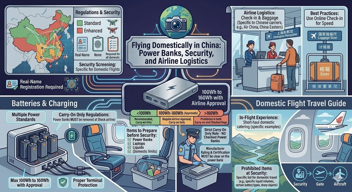 Flying Domestically in China: Power Banks, Security, and Airline Logistics
