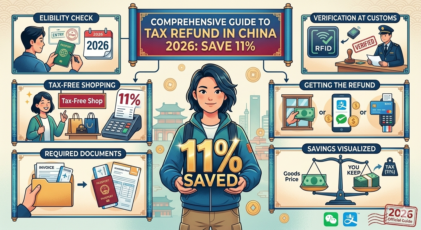 Comprehensive Guide to Tax Refund in China 2026: Save 11%