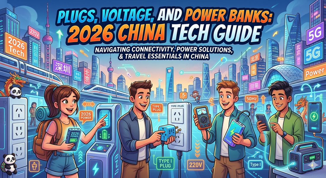 Plugs, Voltage, and Power Banks: 2026 China Tech Guide