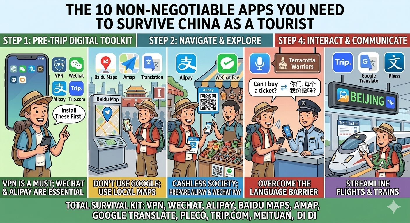 The 10 Non Negotiable Apps You Need to Survive China as a tourist