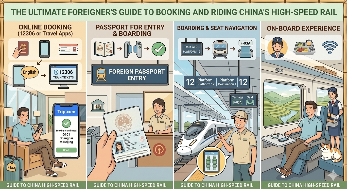 The Ultimate Foreigner's Guide to Booking and Riding China's High-Speed Rail