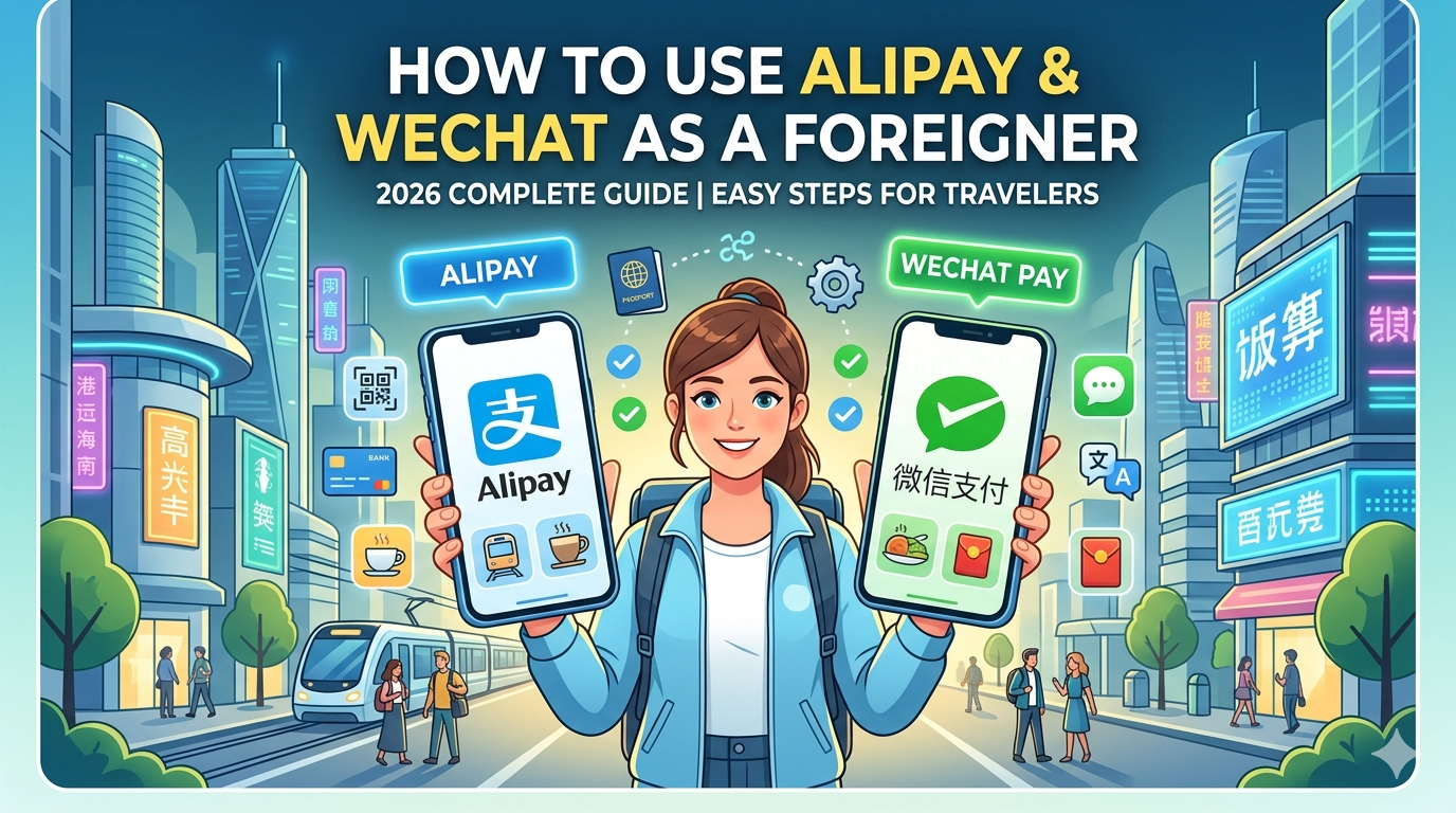 How to Use Alipay & WeChat as a Foreigner | 2026 Guide