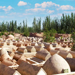 Abakh Hoja Tomb Glazed Ceramic Mausoleum