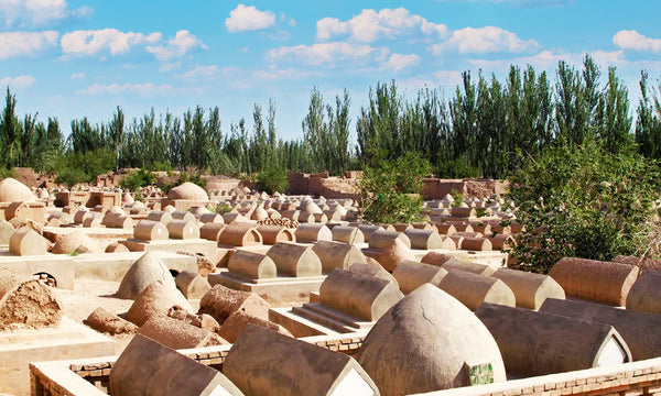 Abakh Hoja Tomb Glazed Ceramic Mausoleum