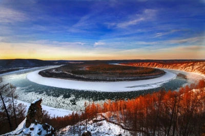 Amur River First S-Bend (Longjiang S-Bend)
