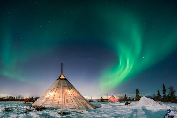 Arctic Village Custom Aurora Camp
