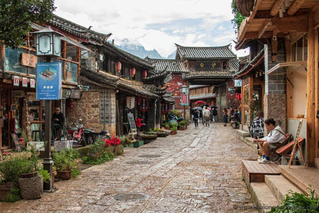 Baisha Ancient Town Dongba Craft Lane