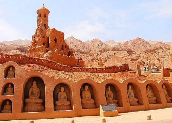 Bezeklik Thousand Buddha Caves Red-Cliff Grottos
