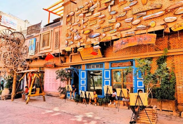 Burqin Colorful Castle Street