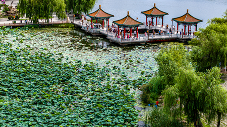 Changchun Nanhu Park Lake Promenade