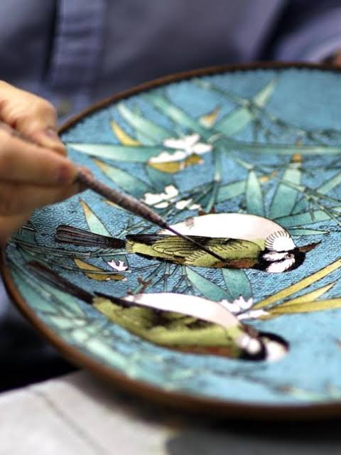 Cloisonné Enamel Workshop (Jingtailan)