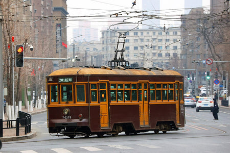 Dalian Tram Line 201 Historic Heritage Transit Journey