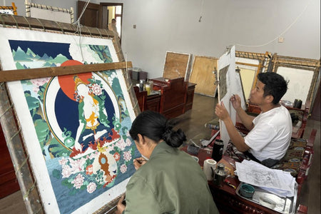 Diancang Tibetan Thangka Painting Academy Masterclass