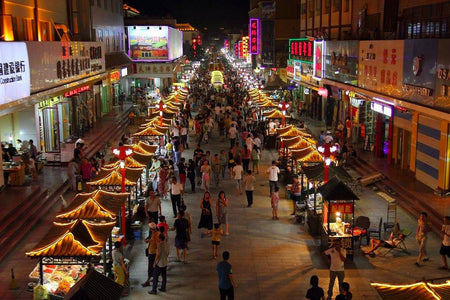 Dunhuang Shazhou Night Market Bazaar