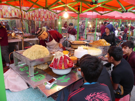 Gaochang Bazaar Spice and Viticulture Exchange Lane