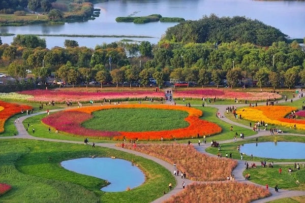Gongbei Liangxi River Desert Wetland Preservation Loop