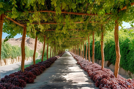 Grape Valley Oasis Pergola Plantation Trail