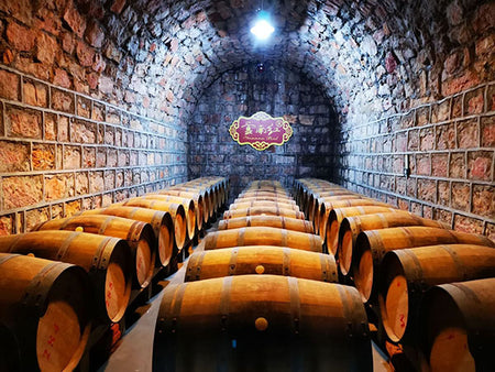 Grape Valley Red Wine Distillery Maturation Cellar