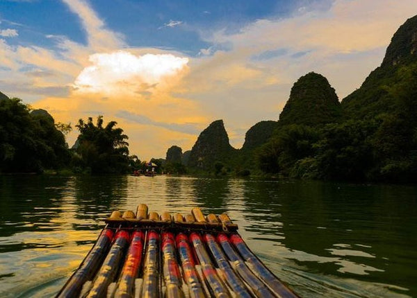 Guliang River Bamboo Rafting