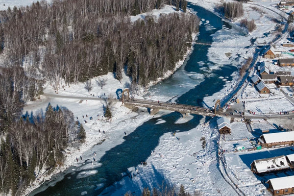 Hemu River Glacial Suspension Bridge