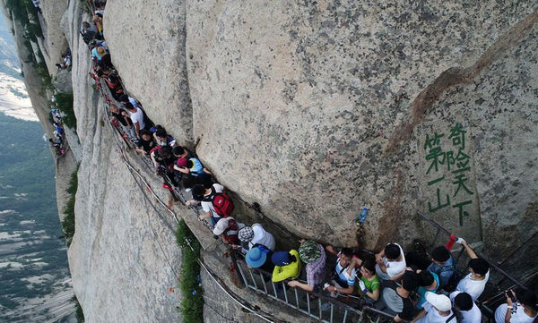 Huashan Plank Walk in the Sky