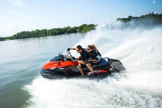 Jet Ski at Jinhai Lake