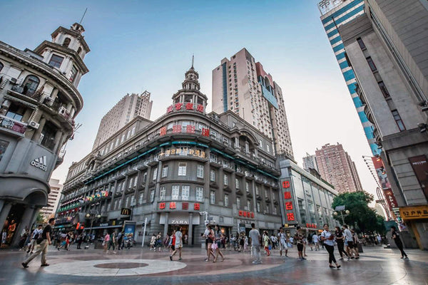 Jianghan Road Pedestrian Street Neoclassical Architecture Loop