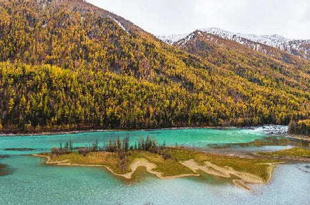 Kanas Lake Crouching Dragon Bay (Wolong Bay)