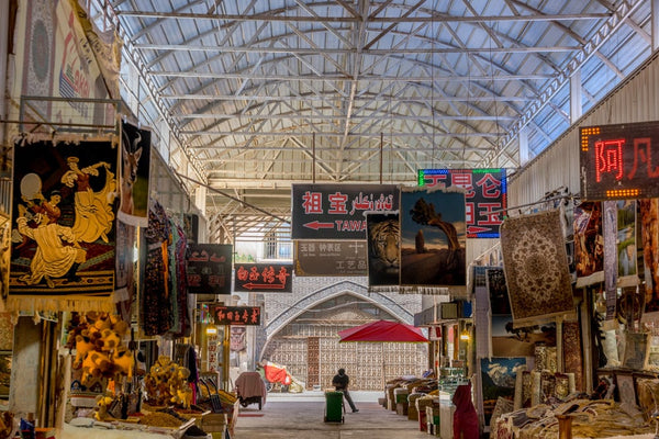Kashgar International Live Animal Sunday Bazaar