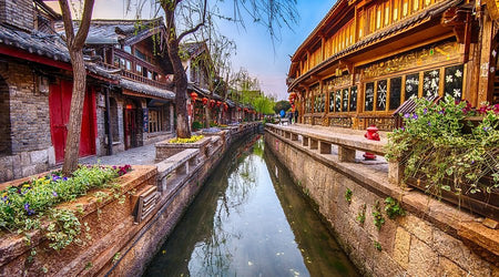 Lijiang Old Town Jade Water River Promenade
