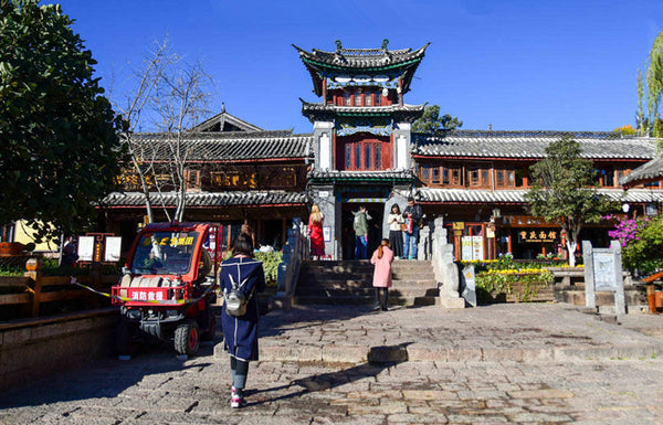 Lijiang Old Town Sifang Square (Square Street)