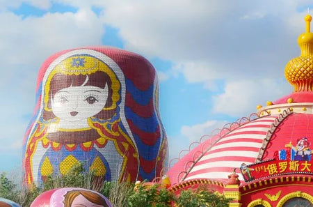 Manzhouli Matryoshka Square Slavic Craft Studio