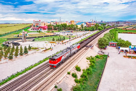 Manzhouli Sino-Russian Border Gate Look (Guomen)