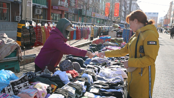 Mohe City Centennial Morning Market