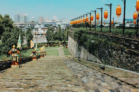 Nanjing City Wall Zhonghuamen Barbican Fortress