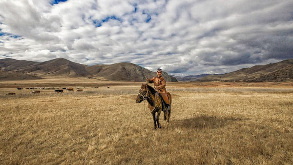 Nanshan Valley Kazakh Nomad Equestrian Plains