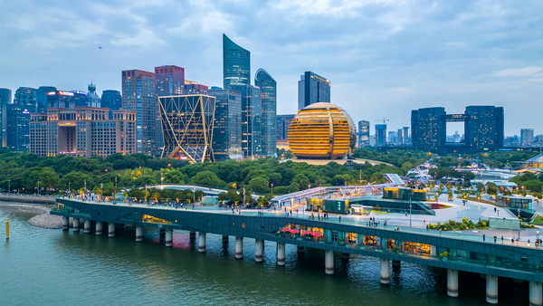 Qiantang River City Balcony Promenade