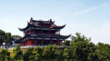 Qingchuan Pavilion Historic Yangtze Riverfront Terrace