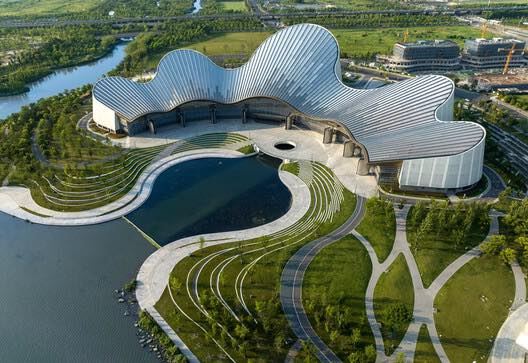 Qintai Grand Theatre Parametric Curved Pavilion