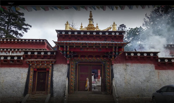 Ringha Temple Sacred Five Wisdom Buddha Valley Shrine