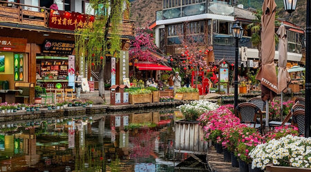 Shuhe Ancient Town Qingquan Food Lane