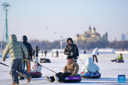 Songhua River Ice Fishing