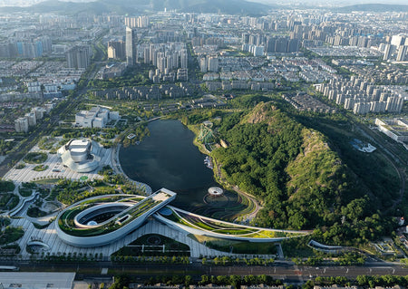 Suzhou Science Museum Green Sphere Plaza